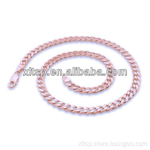 TN104 Rose Gold Stainless Steel Necklace Chain